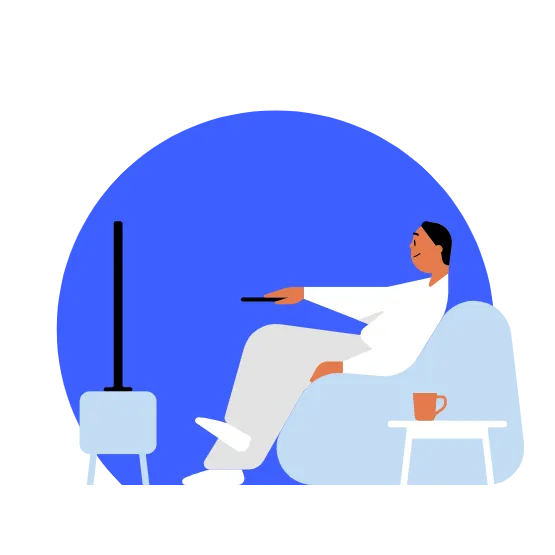 streaming man tv protective bubble md svg