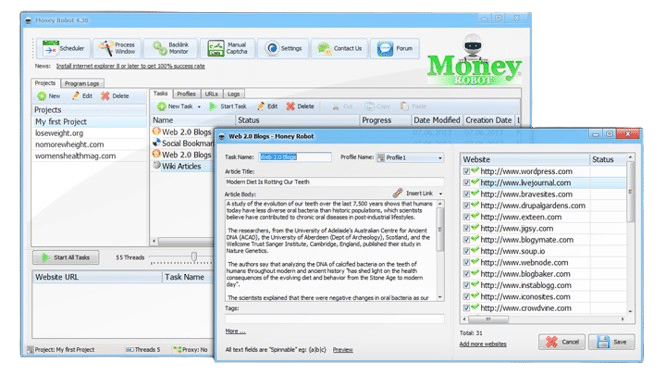money-robot